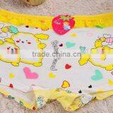 High Quantity 4 Color Girls Bamboo Cartoon Boxer Underwear thumbnail-3