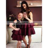 Wholesale Boutique Clothing Summer Mother And Daughter Matching Dresses thumbnail-1
