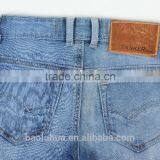 S1115K Girls Kid Children Stretchable Waistband Indigo Washed Denim Jeans thumbnail-4