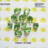Fancy Stone Teardrop BUT4320 10x14mm Peridot Crystal thumbnail-1