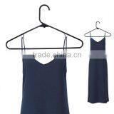 Black Plastic Clothing Tubular Hanger thumbnail-2