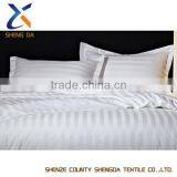 100% Cotton Satin Stripe Fabric for Home Textile and Hotel Beddings thumbnail-1