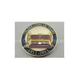 Gold Plating Metal Zinc Alloy, Iron, Brass Laser Engraved Personalized Coins / A.F. & A.M. Coin for thumbnail-1