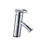 Contemporary Ceramic Basin Mixer Faucet / Shopping Hall Automatic Basin Tap Faucets