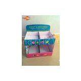 Colorfull Cardboard Counter Display With Two Layers for Product Promotion