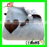 ICTI Good Quality Plush Lamb Huggy Buddy Baby Blanket by Gund thumbnail-4