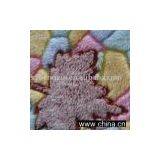 Printed Jacquard Coral Fleece Fabric thumbnail-1