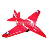Inflatable Red Arrow Royal Air Force Aerobatic Team Plane