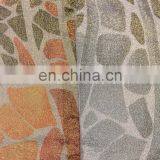 High Quality Printed Gold Lurex Silk Chiffon Fabric Metallic thumbnail-4