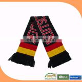 acrylic wholesale soccer scarf