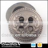 Newest Fancy Wholesale Black Nicekel Free Metal Buttons, Fashion Copper Metal Toggle Coat Hole Buttons thumbnail-5
