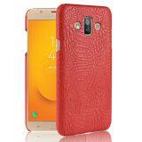 Crocodile Leather Hard Back Shell Case SKIN Cover For Samsung Galaxy J7 Duo thumbnail-5