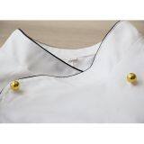 Plastic Golden and Sliver Buttons Restaurant Uniforms Chef Jacket Uniform Suit Buttons thumbnail-3