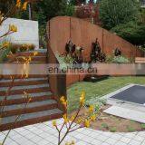 Outdoor Corten Steel Fence/Garden Screen/ Retaining Wall thumbnail-6