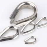 Us Type High Polished Wire Rope Thimble Galvanized Rigging Hardware