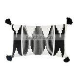 Wholesale Decorative Throw Pillow Cushion Cover Cotton Thread Woven Printed Pillow Cases thumbnail-1