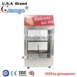 Curved Glass Hot Dog Warming Showcase Food Warming Showcase Pie Warmer thumbnail-3