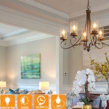 E12 led bulb Warm White 3000K