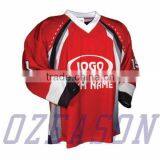 Warm Ice Hockey Jersey Shirt Custom Made Design Logos Numbers Names thumbnail-2