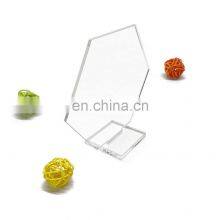 20 Pack Acrylic Wedding Table Numbers With Stands 4 x 6 Inch Clear Sign Acrylic Table Numbers Holder thumbnail-3