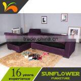 Modern Home Furniture L Shape Sofa Cum Bed With Storage thumbnail-4