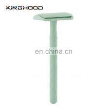 Private Label Eco Friendly Sustainable Face Lady Women Bikini Double Edge Shaving Razor thumbnail-2