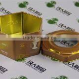 Hexagon Metal Box Small Tin Can thumbnail-2