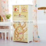 3-layer cartoon design baby clothes keyway plastic drawer                        
                                                                                Supplier's Choice