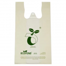 China Factory Direct Custom Logo Eco Friendly Reusable Die Cut Grocery Shopping T-shirt Bag thumbnail-5