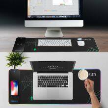 Custom Logo Gaming 14 Color Mousepad Mouse Pad With Wireless Mobile Charger 800*300mm thumbnail-6