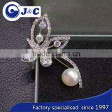 Fashion Real Pearl Brooch,natural Brooch,pearl Decoration Use for Coat