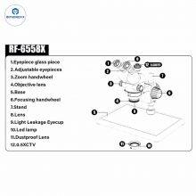 RF4 RF-6558X RF-6558PRO 6.5-58X Microscope Camera For Mobile Phone Repair thumbnail-5