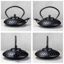 2025 New Arrival Tea Warmer Teapots Wholesale Tea Kettle Cast Iron Enamel Teapot thumbnail-2