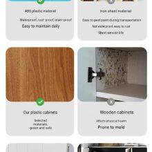 Water-proof Modular ABS Plastic Locker With Ventilation | Long Life Using Multi-Use Locker for Public Facilities Serving School and Gym thumbnail-3