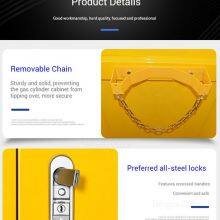 High Quality Laboratory Gas Cylinder Cabinet With Control Panel, Buzzer Alarm and Ventilation System for Manufacturing Plants thumbnail-4