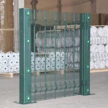 358 Black Metal Wire Mesh Dense Border Security Airport Anti-Climb Fence, Plastic Impregnated, Factory Direct Sales thumbnail-3