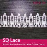 2016 Fashion Embroidery Cotton Lace Fabric Barcode Lace for Garment thumbnail-1