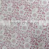 Lace With Flower Fabric Embroidery Milk Silk Full Lace for Garment Accessory thumbnail-4
