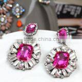 China Jewelry Wholesale Gemstone Earring 925 Sterling Silver Luxury Jewelry thumbnail-5