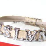 8MM pu Leather Bracelet for 8MM DIY Slide Charms or Letters 2015 Hot Sell thumbnail-1