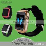 Witmood 2016 MTK6572AX Dual Core SIM Card Support Wifi K8 Smart Watch With Wifi 3G