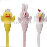 Easter Theme Plush Stuffed Animal Pals On A Stick/Easter Soft Toy/Easter Gift thumbnail-1