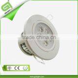 3W LED Ceiling Light Epistar Chip 2 Years Warranty