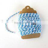 Baker's Twine - Blue & White Cotton Baker's Twine 10 Meters 12 Ply