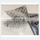 Anti-counterfeit Security label Void label tamper evident label