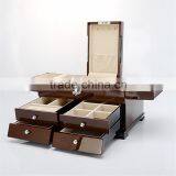 New Arrive Luxury PE Lacquered High Glossy Watch Box Jewelry Box With Drawers thumbnail-4