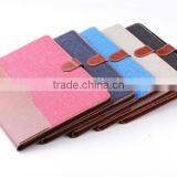 Genuine PU Leather Flip Stand Smart Cover For IPad Air 2 IPad 6 With Button Close