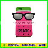 Pink Custom Silicone 3d Phone Back Cover Case for Oppo A37 Phone Back Cover thumbnail-4