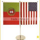 High Quality Factory Directly Table Top Desk Stand Flag thumbnail-2