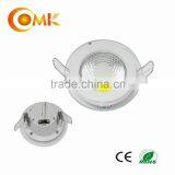 15W COB Round Glass LED Panel Light With CE